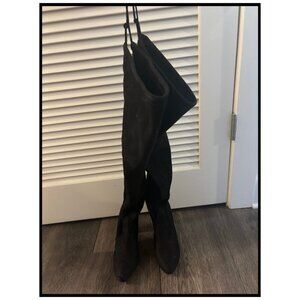 "Gorgeous" Vegan Suede Over the Knee Boots by Steve Madden